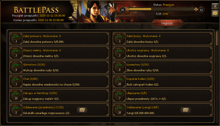 Okno: Battlepass