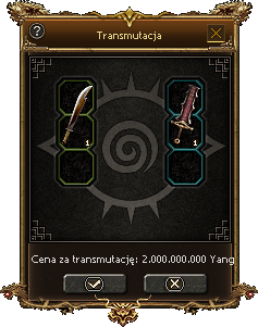Okno: Transmutacja